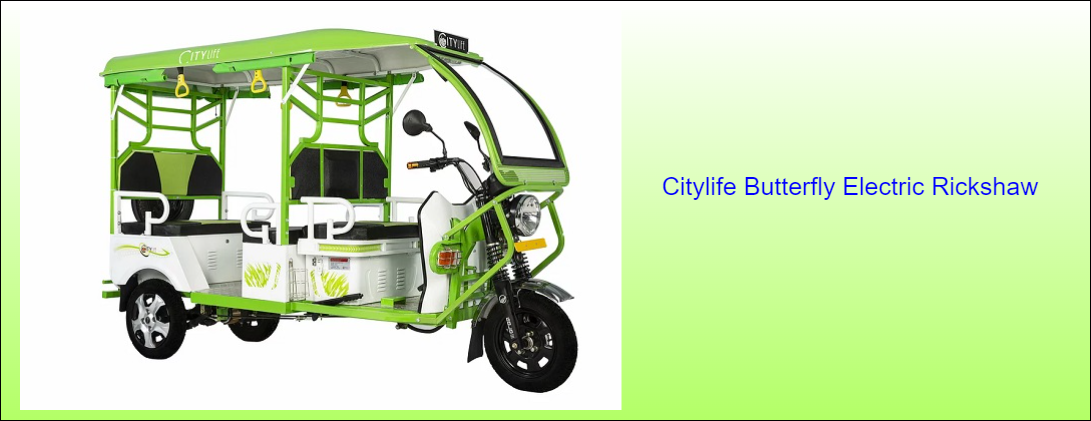 Citylife Butterfly Electric Rickshaw