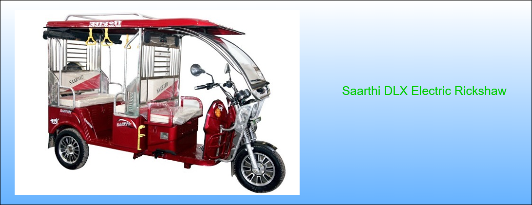 Saarthi DLX E Rickshaw