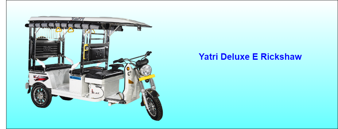 Yatri Deluxe E Rickshaw