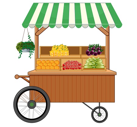 Food Cart Electric Rickshaw