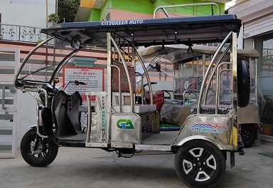 CityGreen Auto Battery Operated Electric Rickshaw