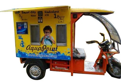 Pats Water ATM Loader E Rickshaw