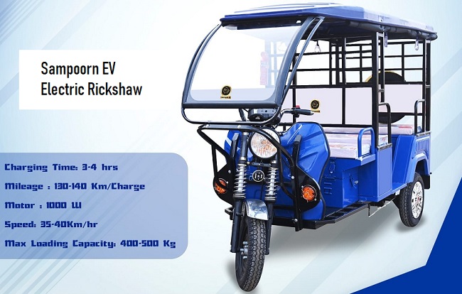Sampoorn EV E Rickshaw