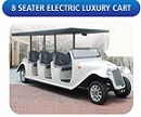 Unix 8 Seater Electric Luxury Cart