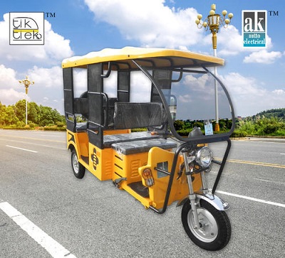 A.K Auto Agency Tik Tiek Battery Operated Rickshaw