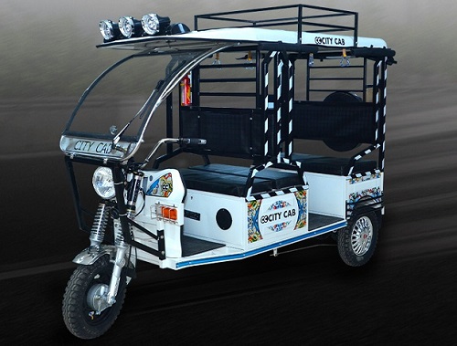 City Cab E Rickshaw Price in Lucknow | Get EMI Details
