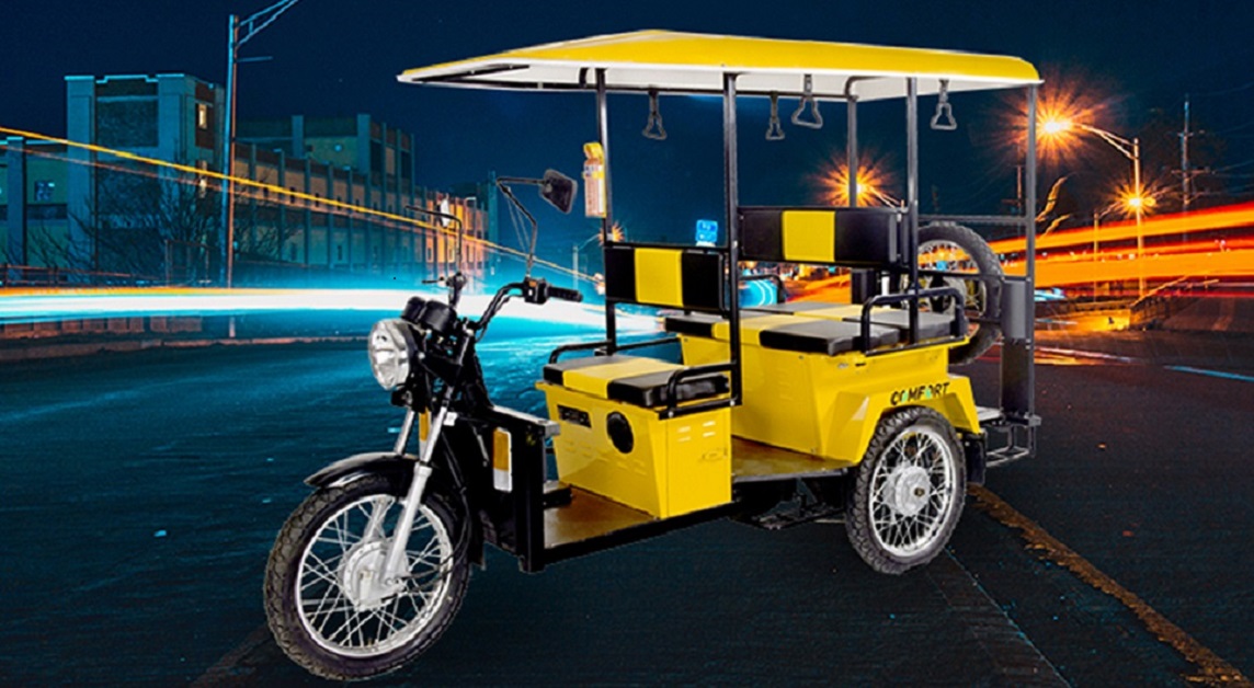 Lohia Comfort E Rickshaw Price in Jhansi | Buy On Finance