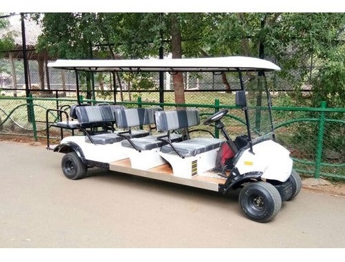 Prevalence White 11 Seater Golf Cart