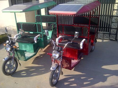 SN Solar Energy Solar Electric Passenger Rickshaw
