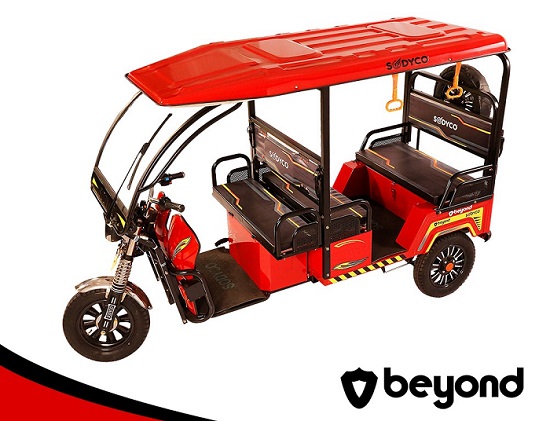 Sodyco Beyond E Rickshaw Price in Hooghly | Get EMI Details